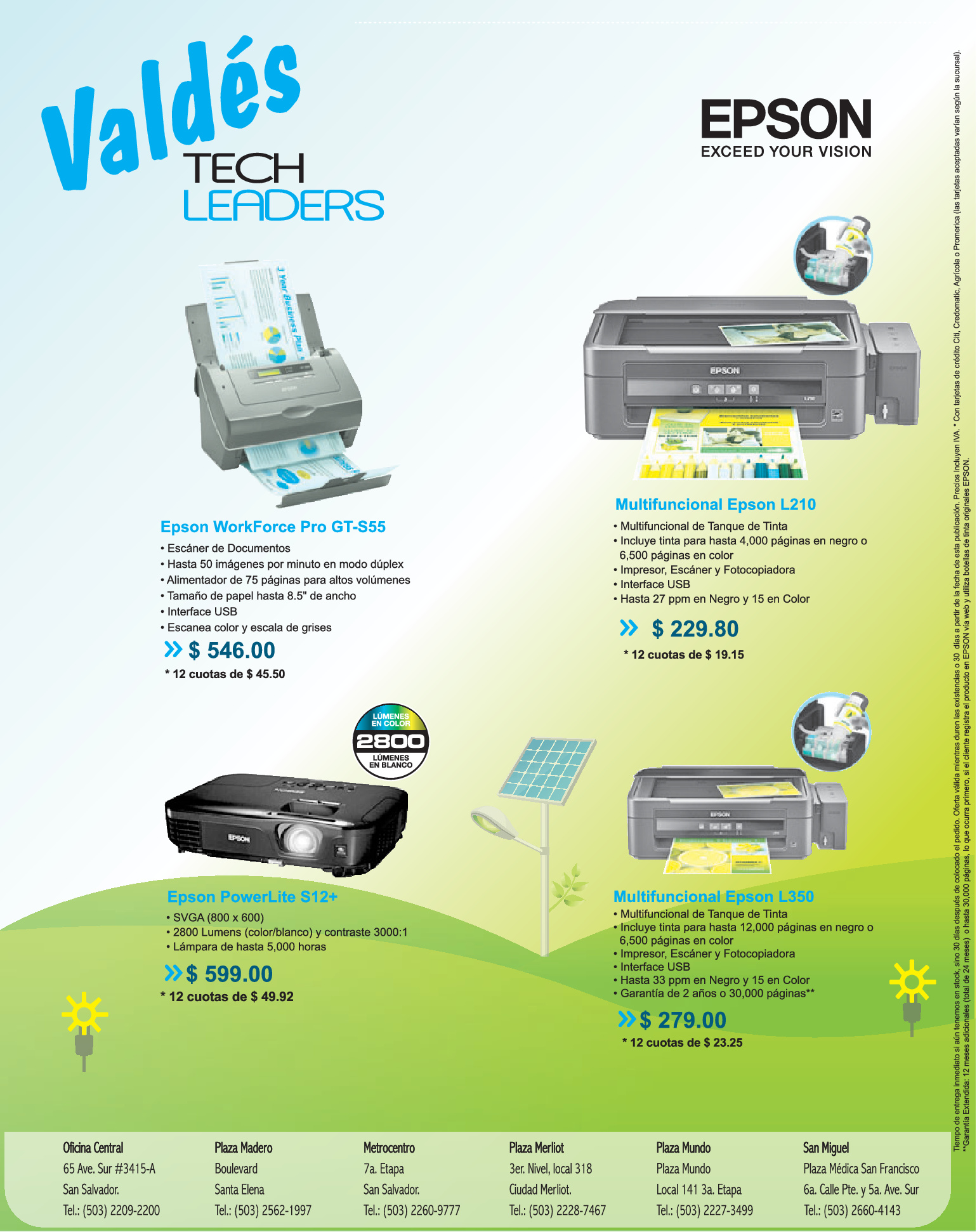 Epson Exceed Your Vision Valdes Ofertas 24sep13