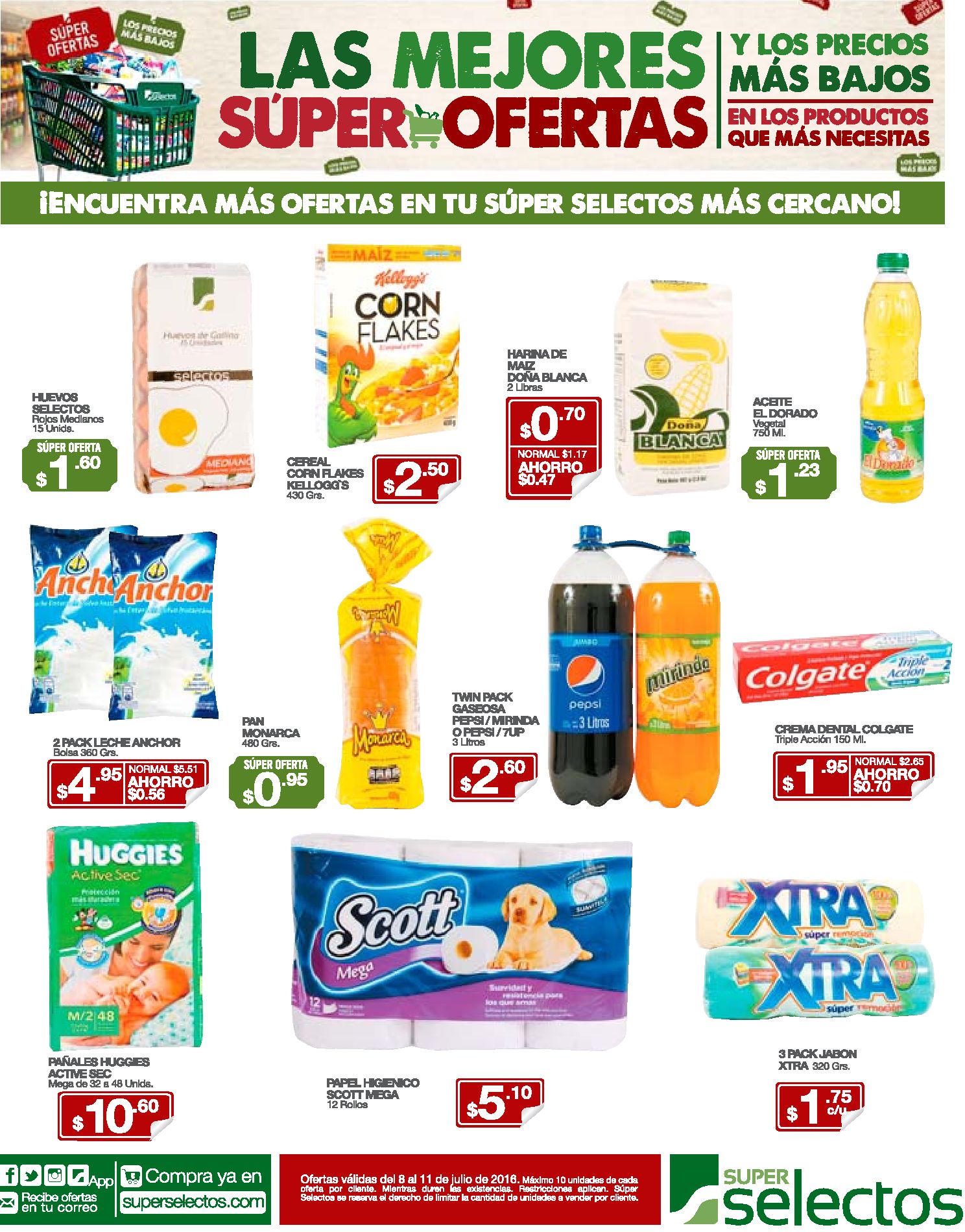 Tome NOTA de las ofertas del dia en SUPERMERCADOS