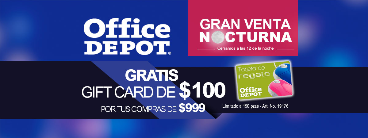 Gran venta nocturna de office depot 2016 - Ofertas Ahora