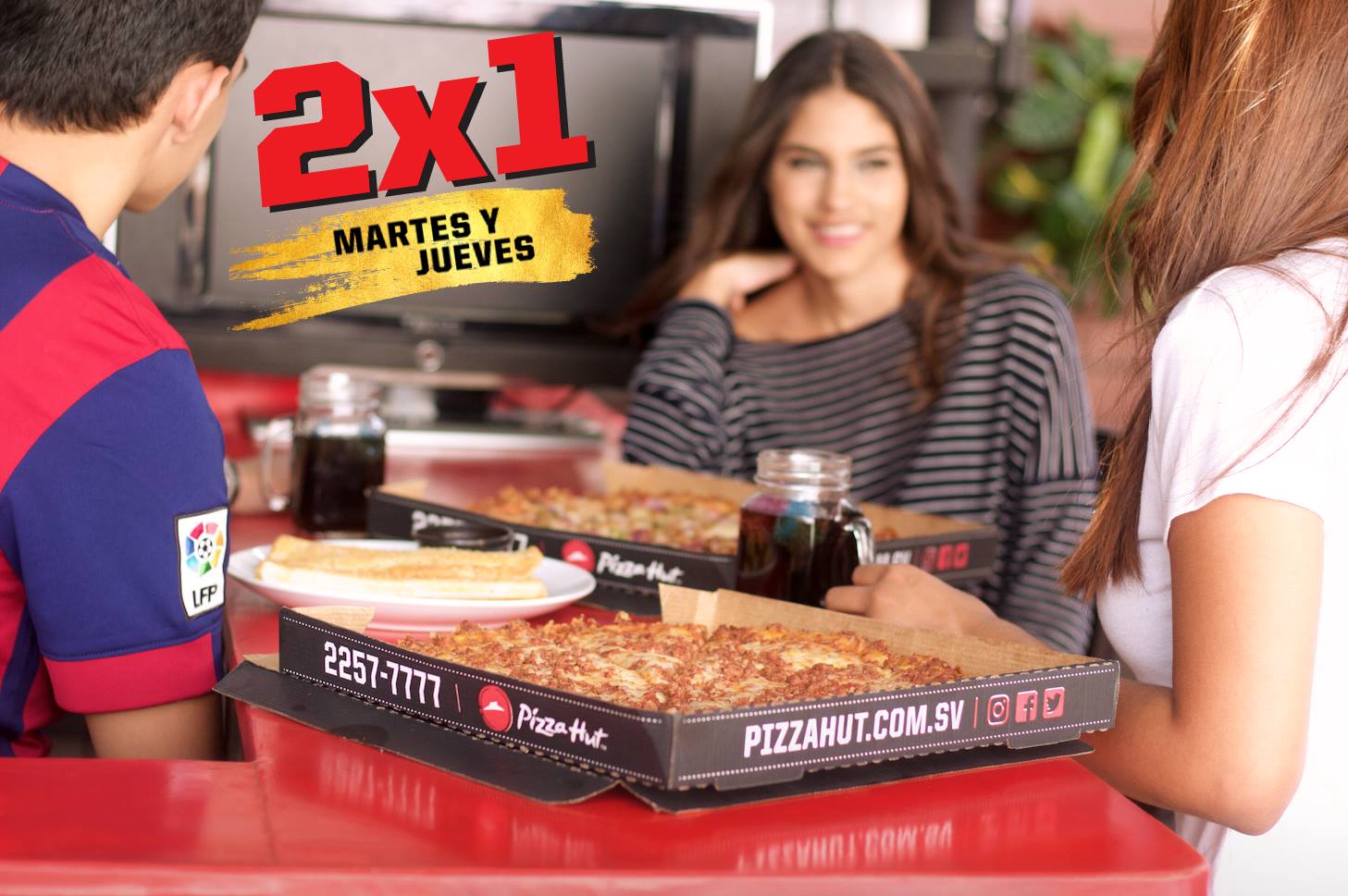 Pizza HUT promocion PARTY BOX combo Ofertas Ahora