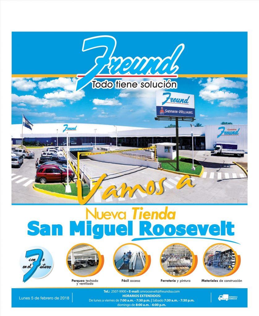 Nueva Sucursal FREUND San Miguel Roosevelt - Ofertas Ahora