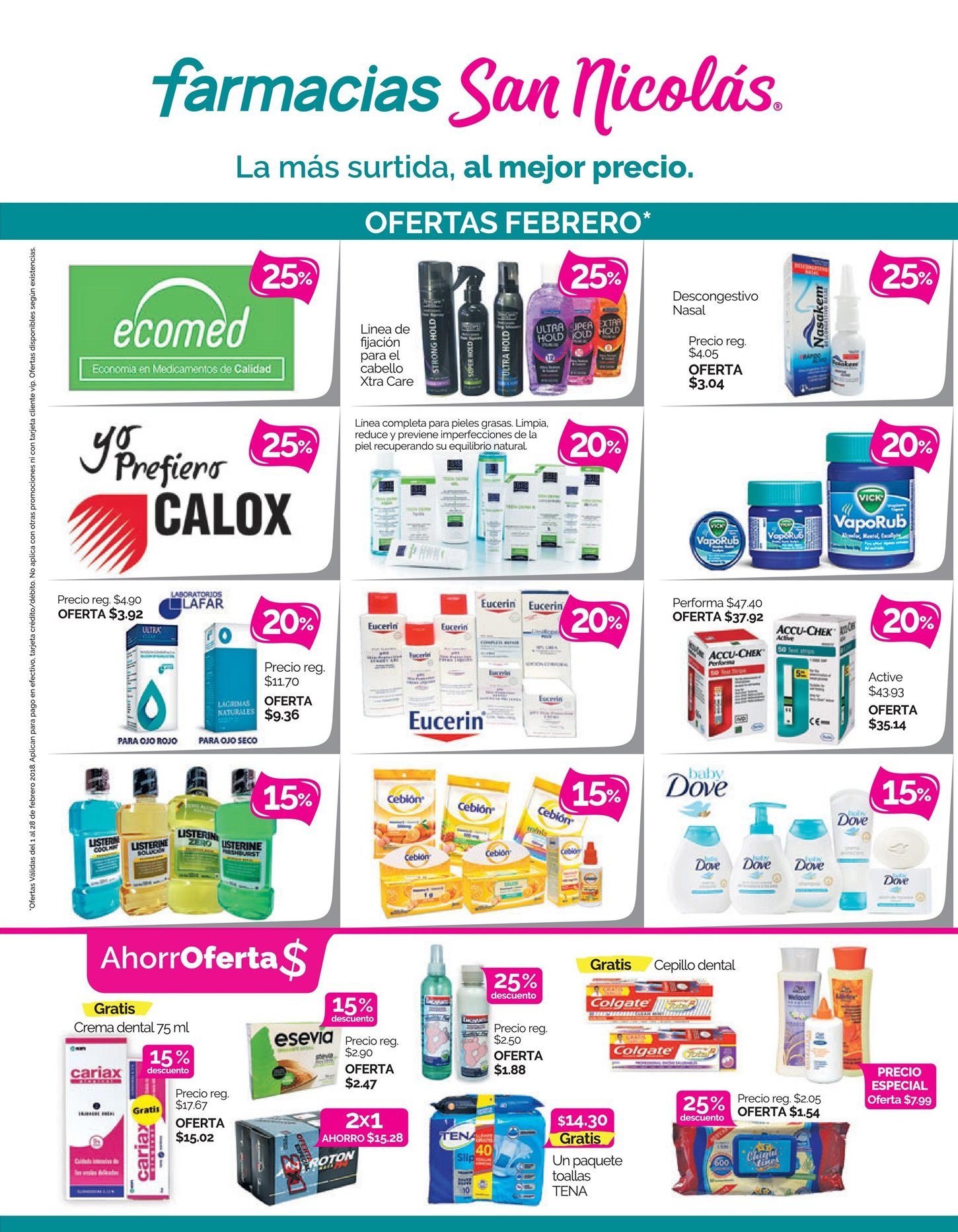 Catalogo De Medicinas En Ofertas Farmacias San Nicolas (Febrero 2018 ...