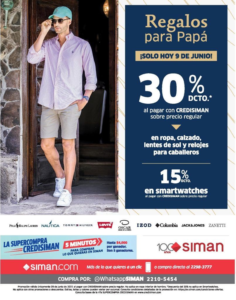 HOY Regalos Siman Para Tu Papi - 09.junio.21 - Ofertas Ahora