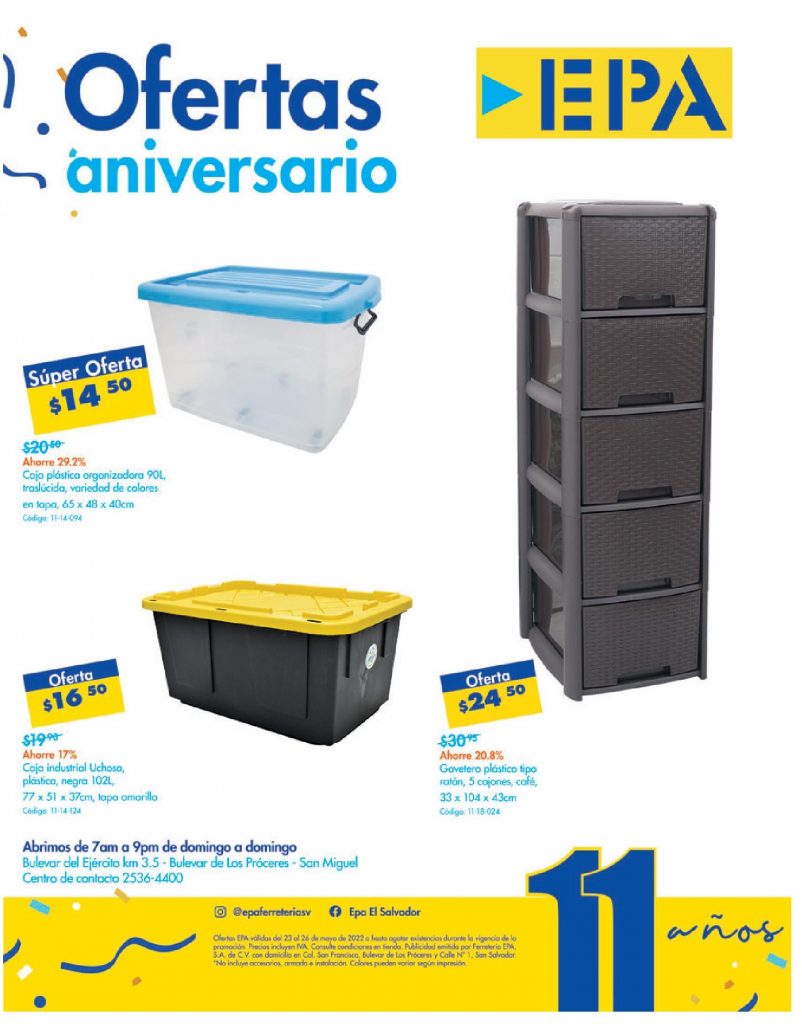 Muebles-y-cajas-plasticas-para-casa-EPA-organizacion-mayo-2022 - Ofertas